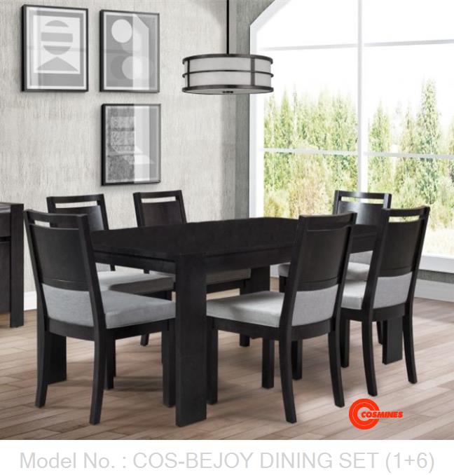 COS-BEJOY DINING SET (1+6)